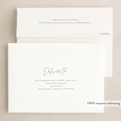 "Mod Align" - Holiday Cards in Ash by Oma N. Ramkhelawan - FREE Recipient Addressing