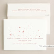 "Fantasy" - Holiday Cards in Candy Floss by Phrosné Barwood - FREE Recipient Addressing