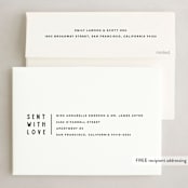 "et al" - Holiday Cards in Light by Jennifer Lew - FREE Recipient Addressing