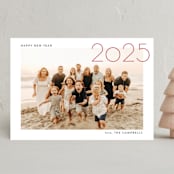 "golden 2024" - Holiday Cards in Ruby by James Derit - Front