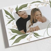 "Gui du Nouvel An" - Holiday Cards in Ivory by Erin Deegan - Detail