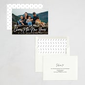 "Our Year!" - Holiday Cards in Snow by Oma N. Ramkhelawan - Assembled