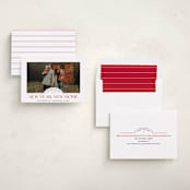"New Home" - Holiday Cards in Scarlet by Iveta Angelova - Assembled