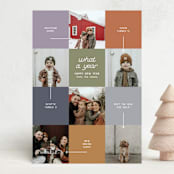 "Year in Review" - Holiday Cards in Vintage by elithing - Front