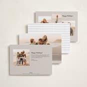 "Palomino" - Holiday Cards in Wave by chocomocacino - Back of Card Options