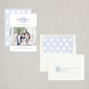 "New Year New Home" - Holiday Cards in Hydrangea by Alexandra Cohn - Assembled