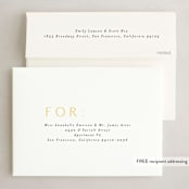 "Sparkling Year" - Holiday Cards in Honey by Angela Thompson - FREE Recipient Addressing