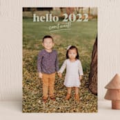 "can't wait 2021" - Holiday Cards in Pear by Aspacia Kusulas - Front