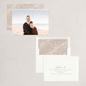 "New Year Beauty" - Holiday Cards in Snow by Janean Hinger - Assembled