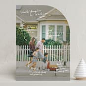 "Update" - Holiday Cards in Snow by Kennedi Shaw - Front