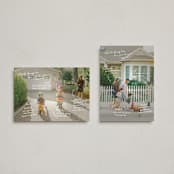 "Update" - Holiday Cards in Snow by Kennedi Shaw - Photo Orientation Options