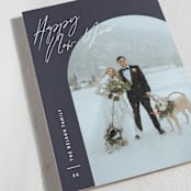 "Arc Over" - Holiday Cards in Midnight by Pixel and Hank - Detail