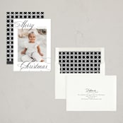 "Merry Script" - Holiday Cards in Ink by Nicole Walsh - Assembled