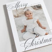 "Merry Script" - Holiday Cards in Ink by Nicole Walsh - Detail