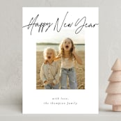 "Cheerfilled" - Holiday Cards in Noir by AK Graphics - Front