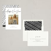 "Cheerfilled" - Holiday Cards in Noir by AK Graphics - Assembled
