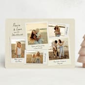 "insta joy" - Holiday Cards in Linen by Kamala Nahas - Front