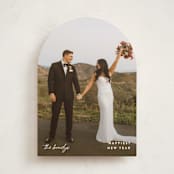 "Minimize" - Holiday Cards in Pearl by Pixel and Hank - Front