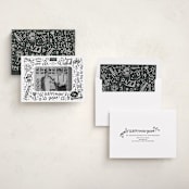 "Three! Two! One!" - Holiday Cards in Metal by Abbigail Lim - Assembled