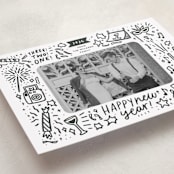 "Three! Two! One!" - Holiday Cards in Metal by Abbigail Lim - Detail