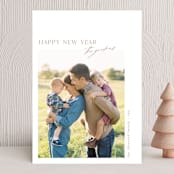"Journal " - Holiday Cards in Rose by Heather Cairl - Front