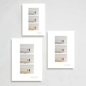 "three" - Holiday Cards in Newsprint by Angela Thompson - Formats Available