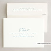 "painted light" - Holiday Cards in Wave by Nicole Walsh - FREE Recipient Addressing