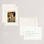 "All Four" - Holiday Cards in Sand by Pixel and Hank - Assembled