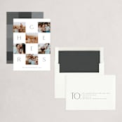 "Highlights" - Holiday Cards in Noir by Jennifer Lew - Assembled