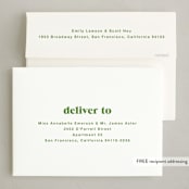 "Brand Spanking New" - Holiday Cards in Elf Shoes by Nazia Hyder - FREE Recipient Addressing
