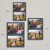 "DUO" - Holiday Cards in Denim by Nicole Walsh - Formats Available