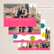 "Cheers in Color" - Holiday Cards in Candy by Michelle Taylor - Back of Card Options