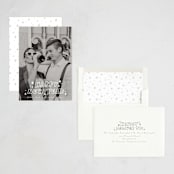"Pizazz" - Holiday Cards in Starlight by Everett Paper Goods - Assembled