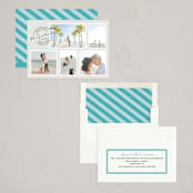 "postable multi" - Holiday Cards in Pebble by Kamala Nahas - Assembled
