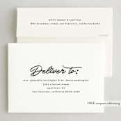 "the classic" - Holiday Cards in Coal by Pixel and Hank - FREE Recipient Addressing