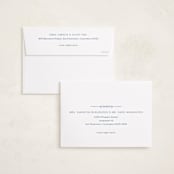 "Delicate botanical frame" - Holiday Cards in Blue Jay by Lucrecia Caporale - FREE Recipient Addressing