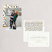 "Cheer" - Holiday Cards in Snow by Erin German - Assembled