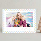 "Retro prism" - Holiday Cards in Wintermint by Creo Study - Front