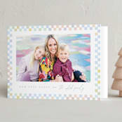 "Retro prism" - Holiday Cards in Wintermint by Creo Study - Folded Card