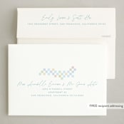 "Retro prism" - Holiday Cards in Wintermint by Creo Study - FREE Recipient Addressing