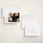 "Minimalist New Year" - Holiday Cards in Caramel by Ana de Sousa - Assembled