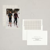 "Thin Border" - Holiday Cards in Mist by Olivia Williams - Assembled