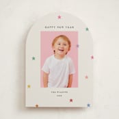 "Tiny Star Confetti" - Holiday Cards in Confetti by Kercia Jane - Front