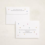 "Tiny Star Confetti" - Holiday Cards in Midnight by Kercia Jane - FREE Recipient Addressing