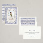 "cheerful frame" - Holiday Cards in Blue Jay by Lucrecia Caporale - Assembled