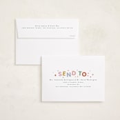 "Dazzle" - Holiday Cards in Evergreen by Everett Paper Goods - FREE Recipient Addressing