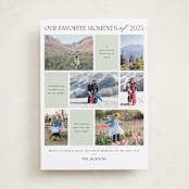 "Favourite Moments" - Holiday Cards in Juniper by Adelyn T. - Front