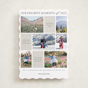 "Favourite Moments" - Holiday Cards in Tinsel by Adelyn T. - Front
