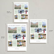 "Favourite Moments" - Holiday Cards in Juniper by Adelyn T. - Formats Available