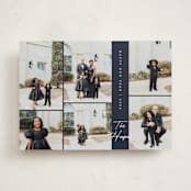 "Abundant" - Holiday Cards in Midnight by Corinne Malesic - Front